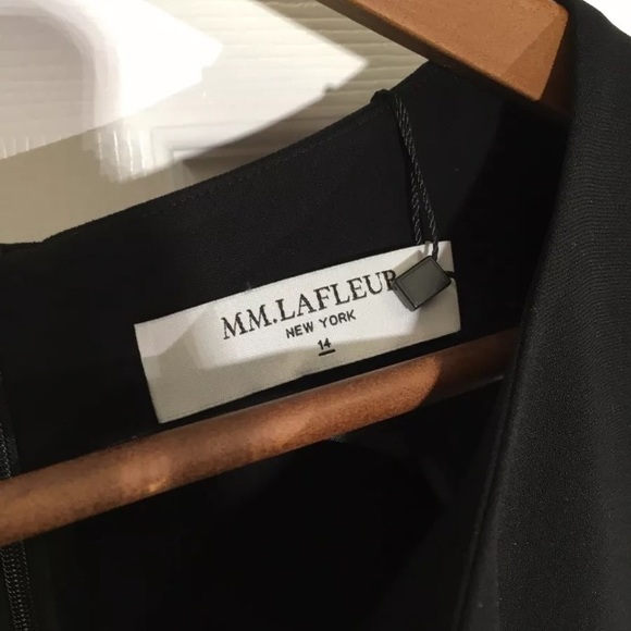 MM Lafleur Sarah Dress Work Career Black NEW - Picture 4 of 4